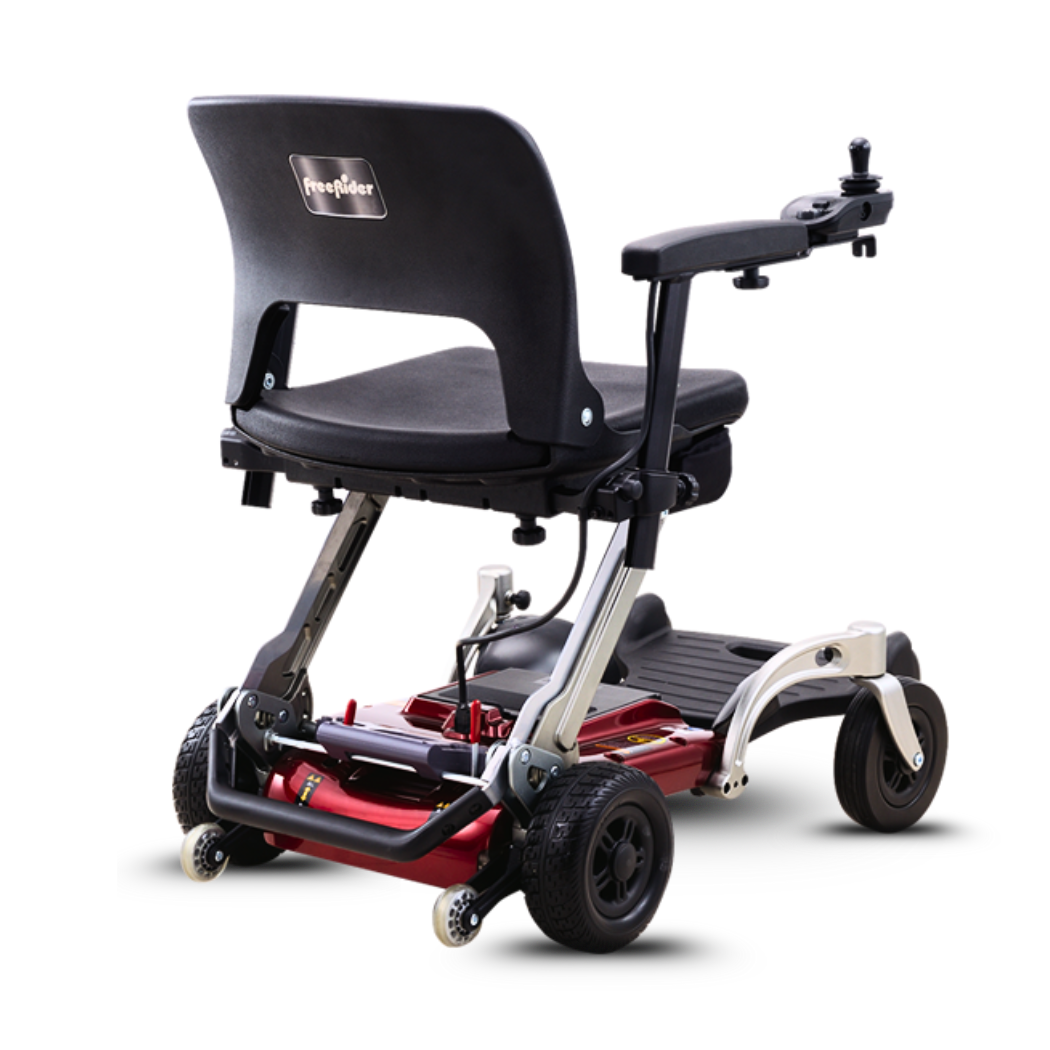FreeRiderUSA Luggie Chair folding travel power wheelchair