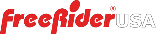 The FreeRider USA logo home of the Luggie Scooter.