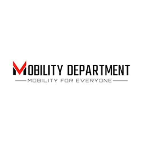 Logo of Mobility Department with tagline 'Mobility for Everyone' on a white background
